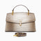 Emily | Elegant Blue Croc-Embossed Leather Tote Bag