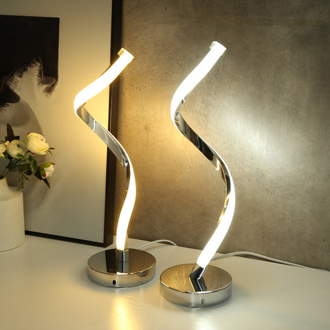 LED Lighting Desk Lamp Spiral Shape for bedroom 2