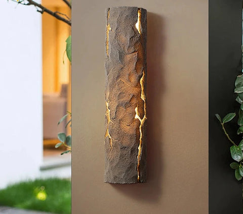 LUXELY creative IP65 waterproof outdoor LED resin wall lamp 2