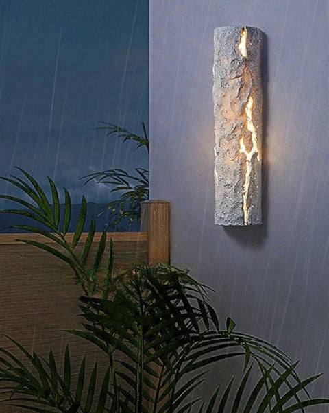 LUXELY creative IP65 waterproof outdoor LED resin wall lamp 4