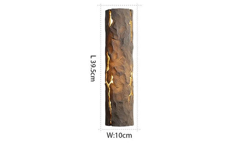 LUXELY creative IP65 waterproof outdoor LED resin wall lamp 7