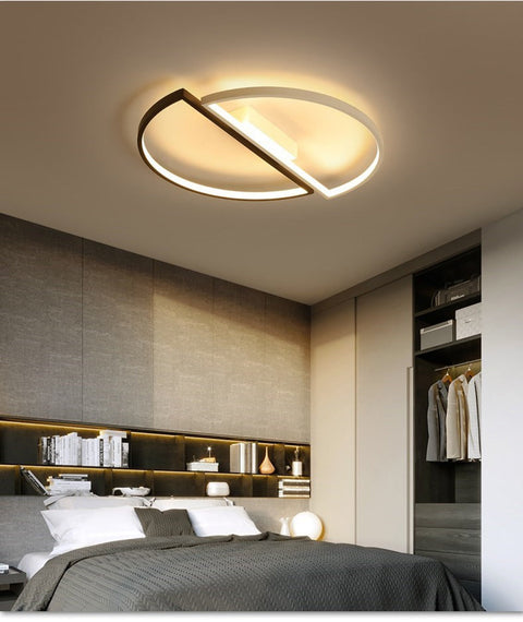 Modern Cut Circle Ceiling Light 4