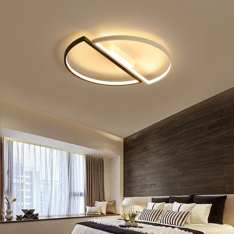 Modern Cut Circle Ceiling Light 7