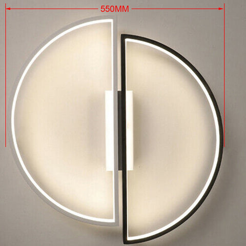 Modern Cut Circle Ceiling Light 8