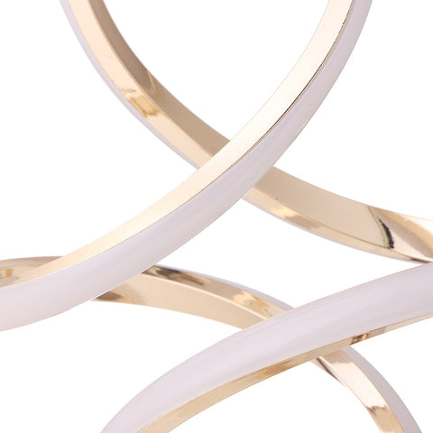 Modern Spiral LED Desk Lamp with warm light 3