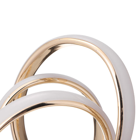 Modern Spiral LED Desk Lamp with warm light 6