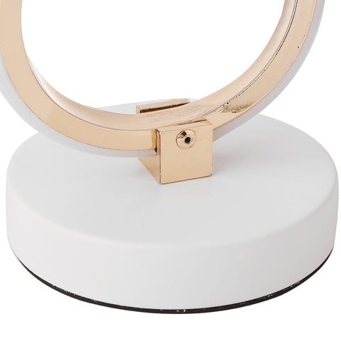 Modern Spiral LED Desk Lamp with warm light 7