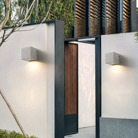 Outdoor cement IP65 wall lamp 4