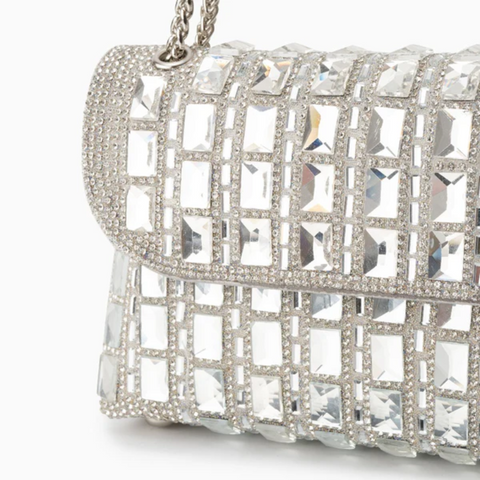 Isoldea | Crystal Luxe Evening Bag – Dazzle in Every Step