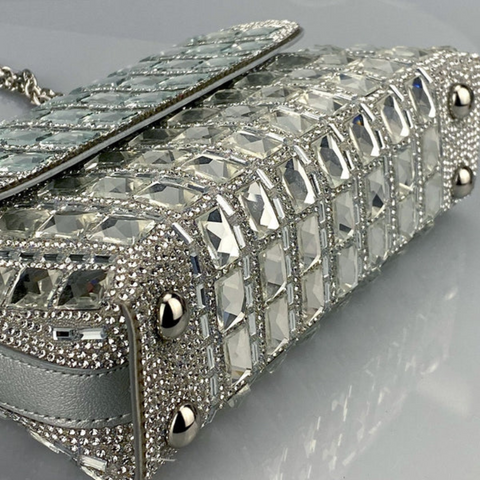 Isoldea | Crystal Luxe Evening Bag – Dazzle in Every Step