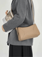 Elarielle | Contemporary Taupe Leather Shoulder Bag
