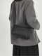 Elarielle | Contemporary Taupe Leather Shoulder Bag