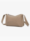 Elarielle | Contemporary Taupe Leather Shoulder Bag