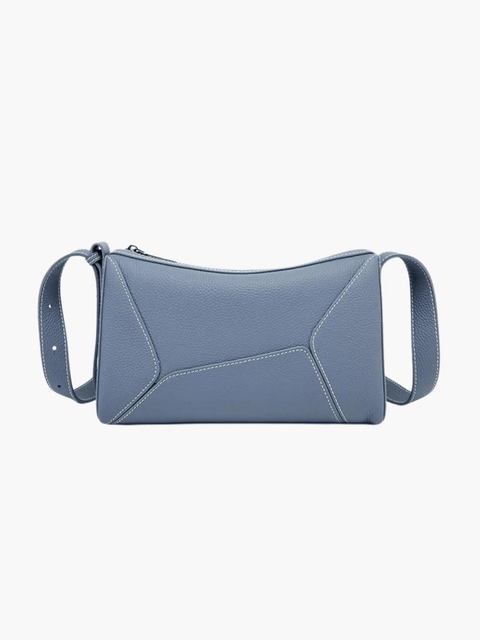 Elarielle | Contemporary Taupe Leather Shoulder Bag