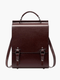 Estelle | Vintage Brown Leather Backpack