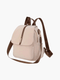 Ravienne | Chic Beige & Brown Convertible Backpack – Stylish Versatility