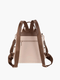 Ravienne | Chic Beige & Brown Convertible Backpack – Stylish Versatility
