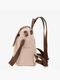 Ravienne | Chic Beige & Brown Convertible Backpack – Stylish Versatility