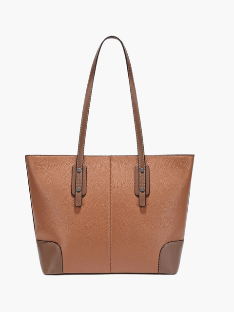 Elma | Classic Two-Tone Tote Bag – Everyday Elegance