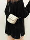 Lioren | Black Soft Pleated Shoulder Bag