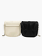 Lioren | Black Soft Pleated Shoulder Bag