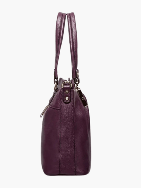 Charlotte | Luxe Leather Tote Bag – Timeless Elegance