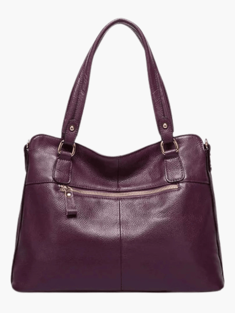 Charlotte | Luxe Leather Tote Bag – Timeless Elegance