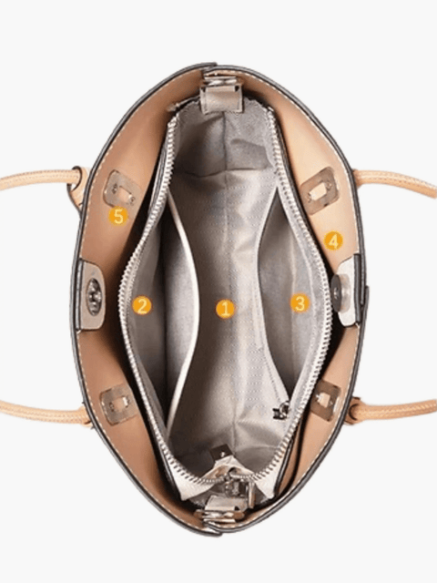 Kelly | Classic Leather Tote – Timeless Elegance & Everyday Luxury