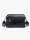 Aria | Black Leather Shoulder Bag