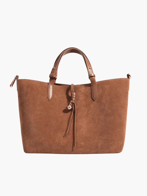 Savannah | Elegant Suede Tote Bag – A Timeless Classic