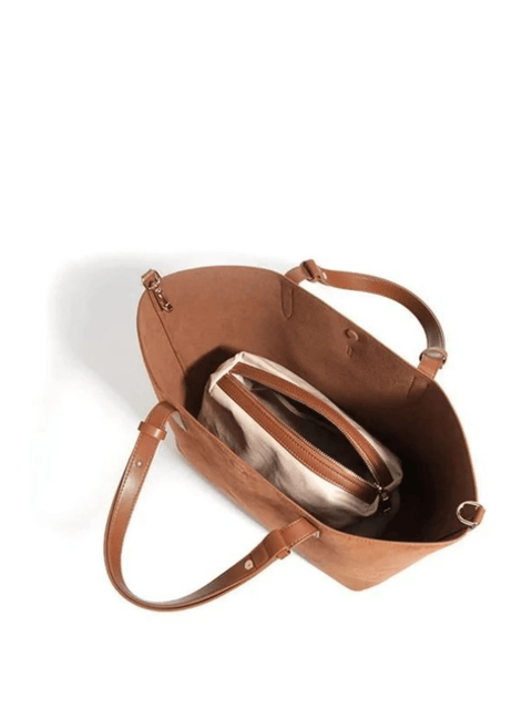 Savannah | Elegant Suede Tote Bag – A Timeless Classic