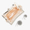 Ismirae | Woven Satin & Crystal Evening Clutch – Bold Elegance