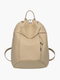 Sylaris | Blush Pink Leather Backpack – Effortless Elegance