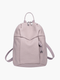 Sylaris | Blush Pink Leather Backpack – Effortless Elegance