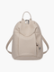 Sylaris | Blush Pink Leather Backpack – Effortless Elegance